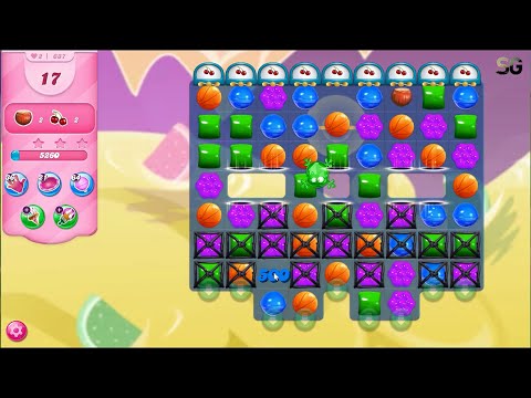 Candy Crush Saga Level 637 (2021 Version)