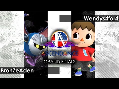 Smash 4: BronZeAden (MetaKnight/Kirby) V Wendys4for4 (Villager) - Ascendance 69 Tournament SSB4