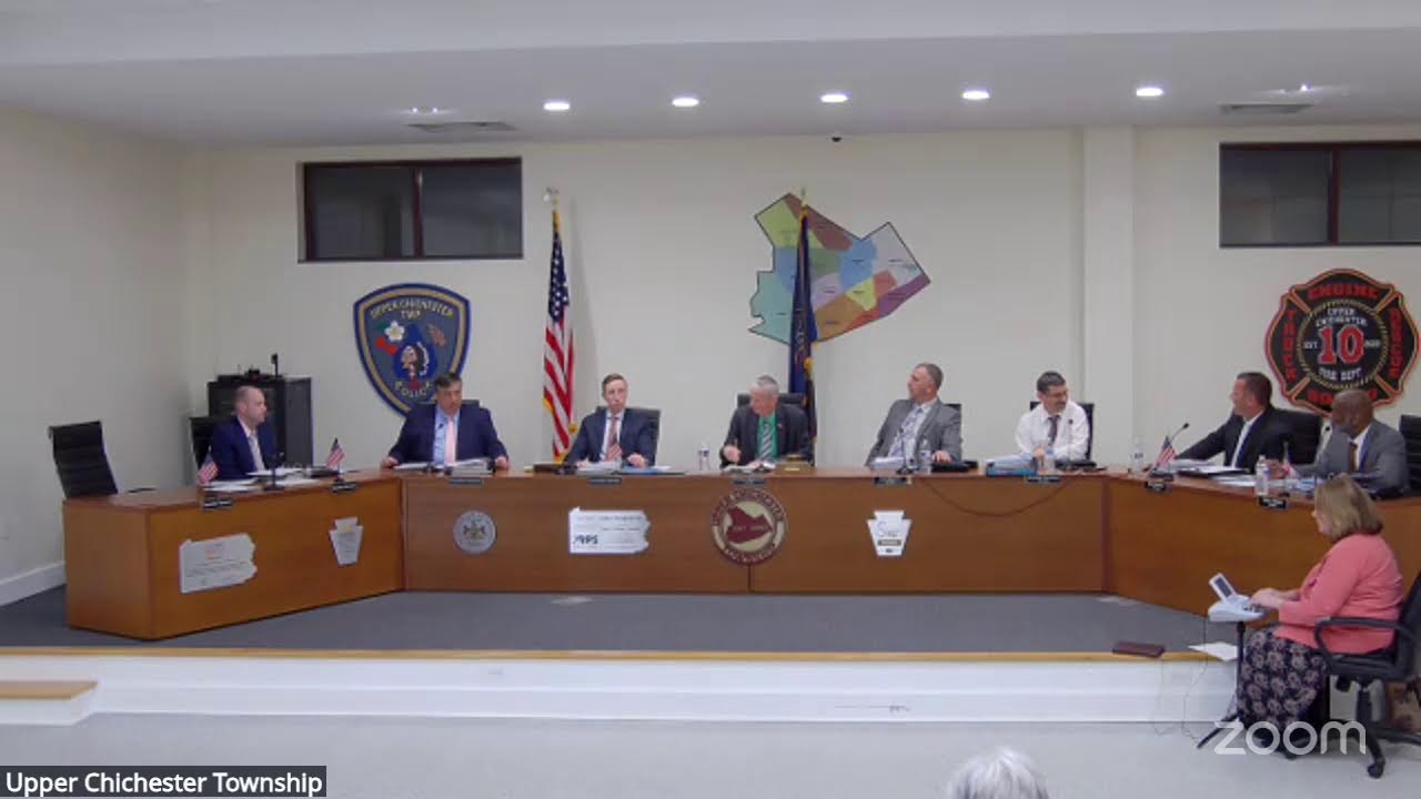 Upper Chichester Township Board of Commissioners Regular Meeting