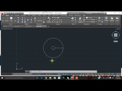 how to draw spiral stairs in AutoCAD
