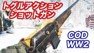 トグルアクション ショットガン【COD:WW2 】BOT相手に遊ぶ・マック堺 ゲーム実況