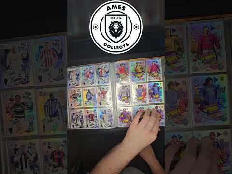 Reviewing my completed match attax 24/25 album #matchattax #football #soccer #packopening