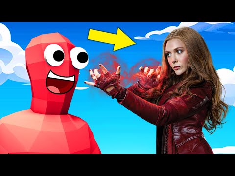 I UPGRADE This Wobbler Into WANDA The Scarlet Witch! - TABS Unit Creator