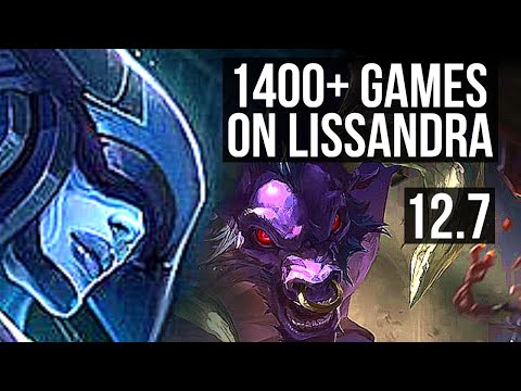 LISSANDRA & Jhin vs ALISTAR & Ezreal (SUP) | 3/1/13, 1400+ games, 900K mastery | KR Diamond | 12.7