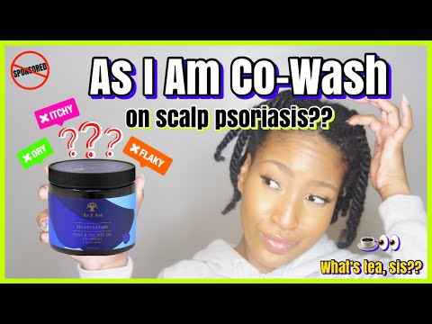 AS I AM Dry, Itchy Scalp Care Dandruff CO-WASH REVIEW...