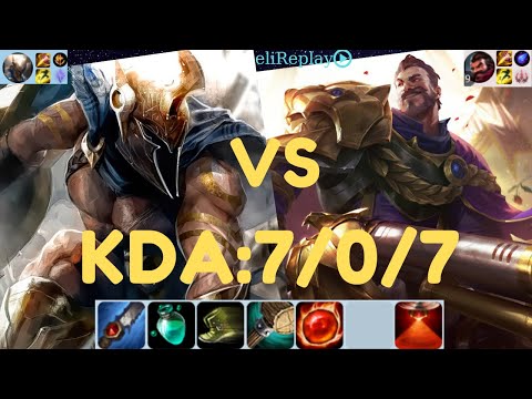 Pantheon vs Graves  Jungle - KDA: 7/ 0/ 7  | EUNE Grandmaster |  League of Legends