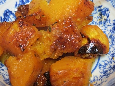 Roasted Squash with Balsamic and Maple Glaze -- The Frugal Chef