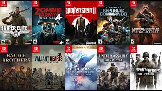 Top 10 Best WAR Games on Nintendo Switch | Best WAR Games on Nintendo Switch (Updated)