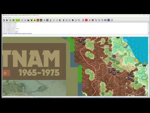GMT Vietnam 1965-1975 Battle for Vietnam Summer 65 Turn1 pt1 using Vassal module How to series