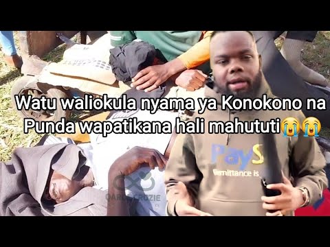 waliokula nyama ya konokono na punda wapatikana Hali mahututi😭ft @nickibigfish