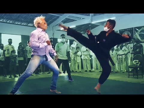 Old Man prank Taekwondo - Vovô invade TKD
