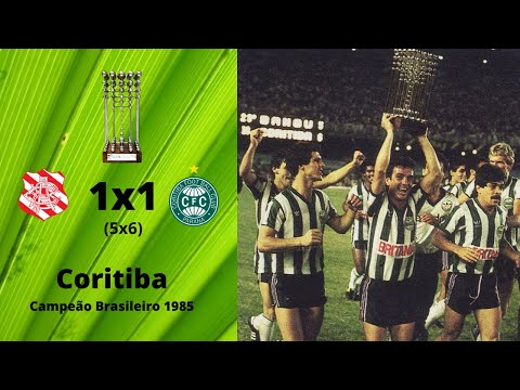 Bangu 1(5)x(6)1 Coritiba - Final do Campeonato Brasileiro 1985