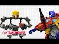 Transformers: Construct-Bots - Optimus Prime Helps Complete Bumblebee | Transformers Official