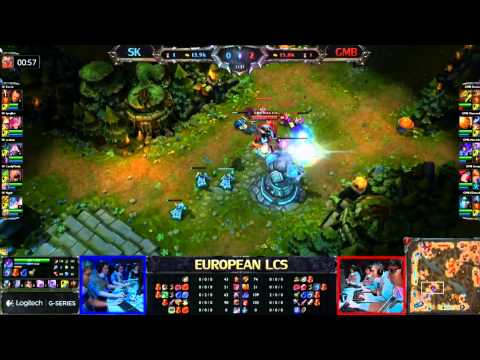 Sk Gaming vs Gambit Gaming LCS 2013 EU Spring W4D3 FULL GAME