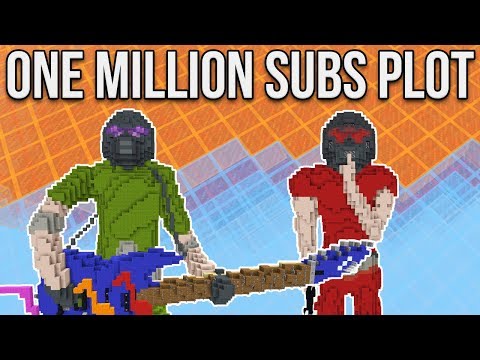 Minecraft Creative Inspiration: One Million Subs Plot Special