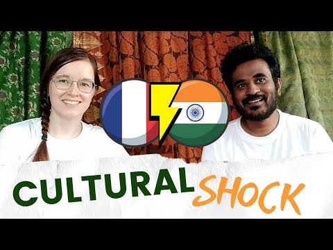 How we faced CULTURAL SHOCK in FRANCE & in INDIA | Indian Mixed Couple | English Français తెలుగు