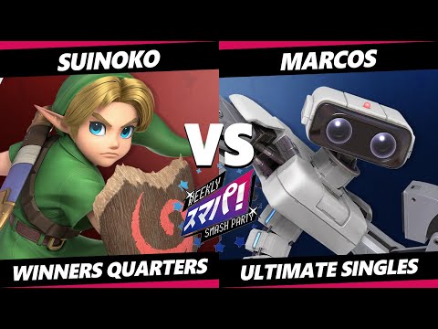 Sumapa 190 - Suinoko (Young Link) Vs. Marcos (ROB) Smash Ultimate - SSBU