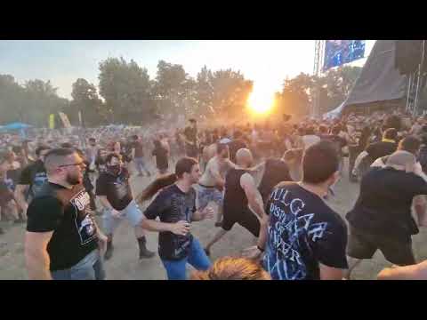 Hills of rock 2022, DAGOBA Wall of death