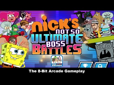 Nick's Not So Ultimate Boss Battles - Defeat Nickelodeon's Most Evil Villains (Gameplay) Video
