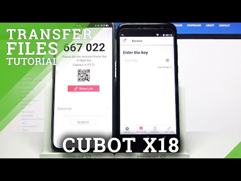 How to Transfer Data from an OPPO Phone to CUBOT X18 - Send Anywhere App