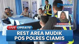Pos Terpadu Polres Ciamis Bernuansa Keraton Galuh Semarakkan Arus Mudik, Dilengkapi Live Music