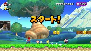 作業用マリオ【NEW スーパーマリオ U デラックス】#01