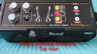 Video thumbnail for Radel Saarang MaestroS dual digital tanpura - Part 1- intro by Radhika Rajnarayan