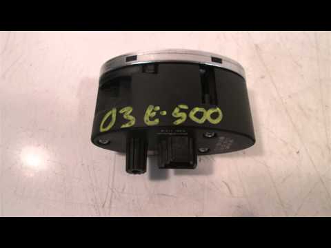 2003 Mercedes E500 Power Master Window Switch / Control TRUNK RELEASE ID A 2118211151 - mbipa... OEM