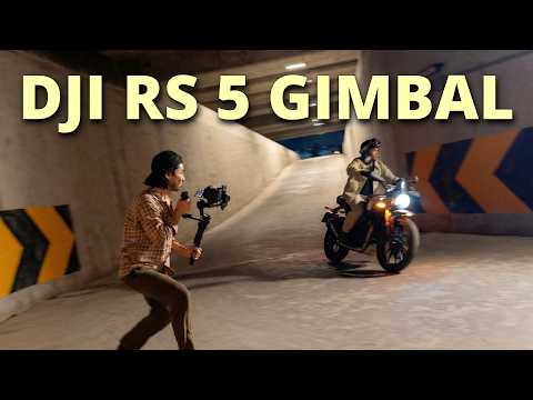 DJI RS 5 Gimbal First Look [New handle, enhanced tracking, fine tuning knobs]
