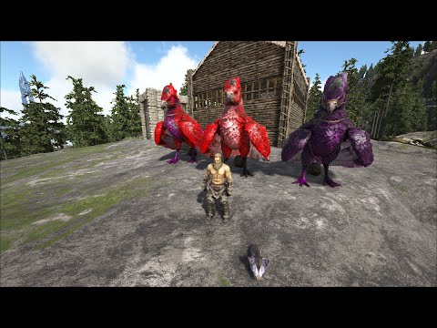 ARGENTAVIS BREEDING AND MUTATIONS! - Ark: Survival Evolved [Fjordur Mod Verison EP7]