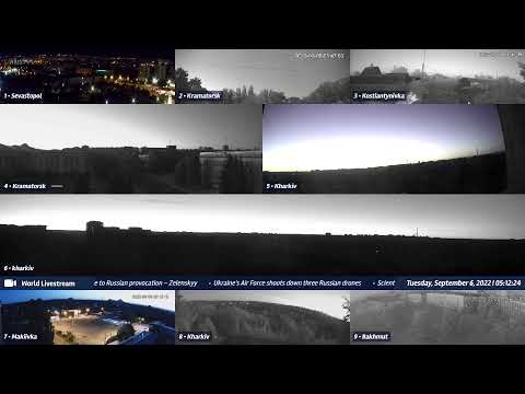 Live views from Ukraine 9/5/2022 C - Sevastopol, Kharkiv and other cities