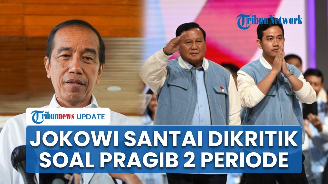 Reaksi Santai Jokowi Seruan Kawal Prabowo-Gibran 2 Periode Dikritik: Kalau Nggak Setuju Ngga Papa