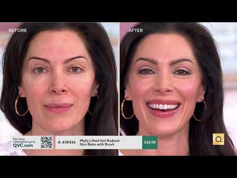 Mally Lifted Veil Radiant Skin Balm with Brush on QVC