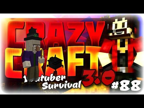 DjWafflez - Minecraft Crazycraft 3.0 Youtuber Survival #88 "Getting Into The Witchery Mod!!!"