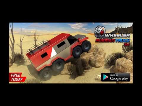 8 Wheeler Russian Truck Video