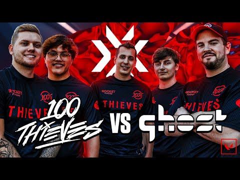 100T vs GHOST Highlights with VOICE COMMS | Valorant Champions Tour