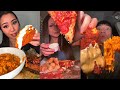 TIKTOK Mukbang Compilation Buldak Wingstop Pizza Hut Dave S Hot Chicken More