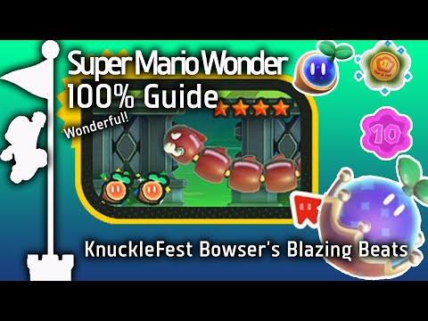 KnuckleFest Bowser's Blazing Beats (Super Mario Bros. Wonder Guide)