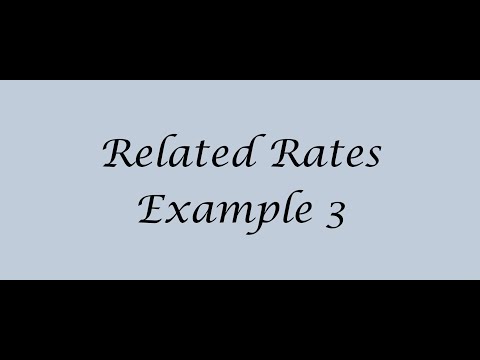 Baruch MTH 2003/2009: Related Rates Example3