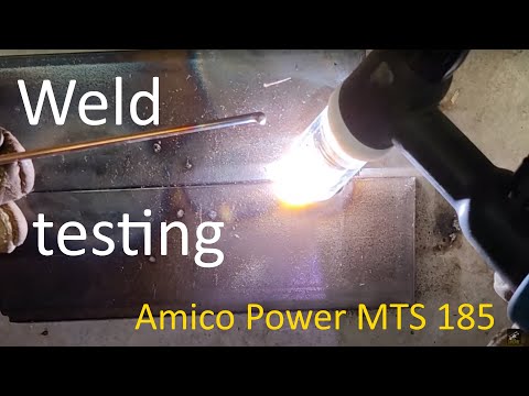 Amico Power MTS 185 - Welding test and whats new?