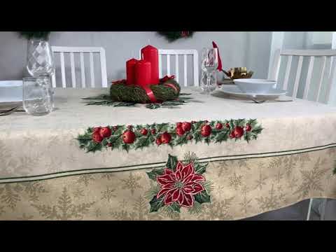Rectangle Tablecloth Christmas