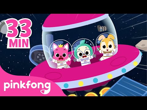 Rocket Song and more | +Compilation | Space Song | Planet Song | Pinkfong Songs for Children