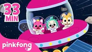 Rocket Song and more | +Compilation | Space Song | Planet Song | Pinkfong Songs for Children
