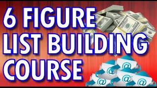 List Building Tutorial - How To Build A Big List Step By Step Training