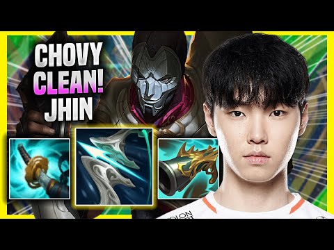CHOVY DESTROYING WITH JHIN IN KR SOLOQ! - HLE Chovy Plays Jhin ADC vs Draven!