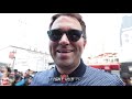 EDDIE HEARN "WILDER WINS FURY REMATCH! HE KNOWS HE HAS THE POWER TO HURT HIM!"