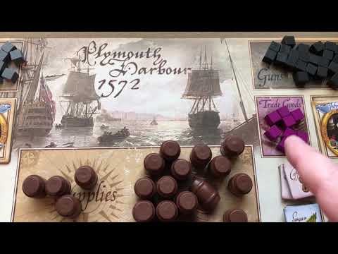 Setup, How To Play, Sample Turn of Francis Drake