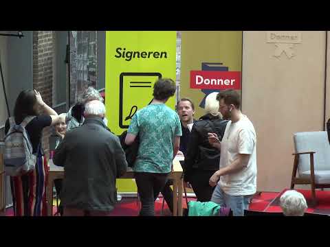 Marcel Möring interviewt Elfie Tromp, Philip Huff en Dirk van Weelden