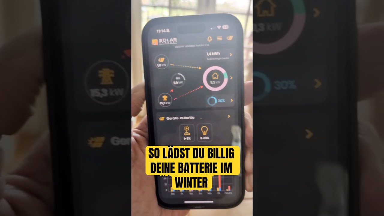 Solar Manager in Kombination mit dynamischen Stromtarifen ist ein echter Gamechanger. #solarmanager