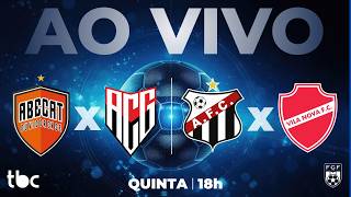 RODADA DUPLA: ABECAT X ATLÉTICO GOIANIENSE | ANÁPOLIS X VILA NOVA  | 12/02/2026